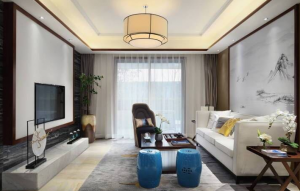 吕四港镇 120m² 中式风格3