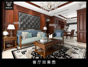 名悦山庄美式风格案例鉴赏